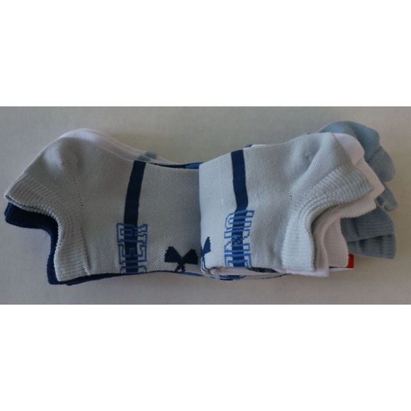Under Armour 1332943 Womens Sz 6-10 Essential Lightweight No Show Socks, 6 Pairs - Picture 6 of 9